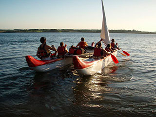 Pirogue hawaîenne