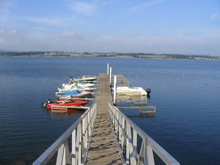 Le ponton municipal des Vernhes